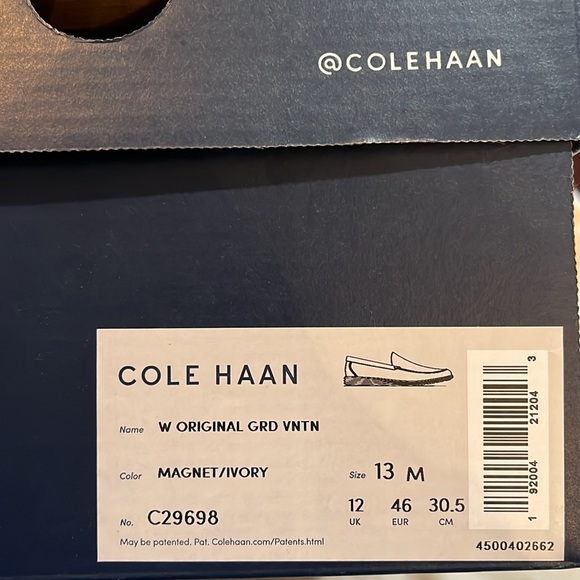 Cole Haan Original Grand Venetian. Magnet (Gray) with Ivory Sole. Size 13. - Picture 11 of 16